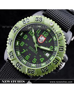 Luminox OD Military Series Black Nylon Strap Mens Watch 3041 (FREE EXTRA STRAP)