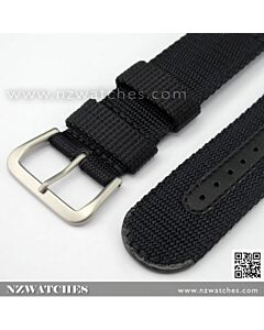 Seiko 22mm Nylon Strap for SNDA20, SNDA21, SNDA23, SNDA25 & etc. Black 4A211JL