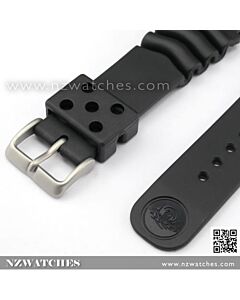Seiko Replacement Diver rubber strap 22mm for SKX007, SKX009 & etc. Black 4FY8JZ