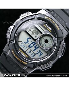 Casio Sporty Digital World Time 100M AE-1000W-1AV