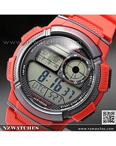 Casio Sporty Digital World Time 100M AE-1000W-4AV, AE1000W