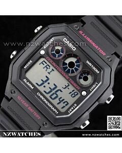 Casio 10Yrs Battery Alarm Interval Timer Watch AE-1300WH-1AV, AE1300WH