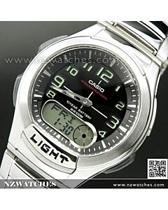 Casio 30 TELEMEMO World Time Alarm Watch AQ-180WD-1BV, AQ180WD