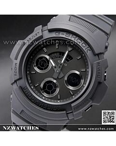 Casio G-Shock Black Out Analog-Digital 200m World Time Sport Watch AW-591BB-1A, AW591BB