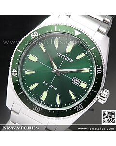 Citizen Eco-Drive Vintage Brycen Green Dial Watch AW1598-70X