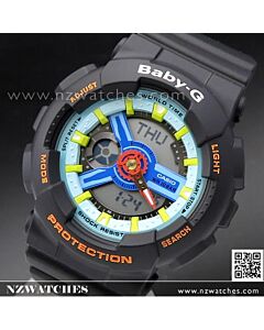 Casio Baby-G Punching Pattern Analog Digital Sport Watch BA-110PP-2A, BA110PP