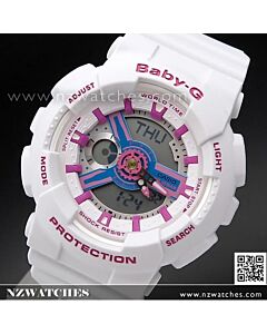 Casio Baby-G Punching Pattern Analog Digital Sport Watch BA-110PP-2A, BA110PP