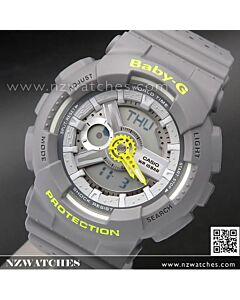 Casio Baby-G Punching Pattern Analog Digital Sport Watch BA-110PP-8A, BA110PP