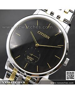 Citizen Quartz Two Tone Stainless Steel Mens Watch BE9174-55E