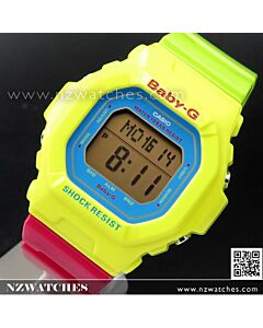 Casio Baby-G 100M World time Alarms Sport Watch BG-5600GL-2, BG5600GL