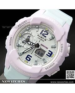 Casio Baby-G Dual Dial World Time Ladies Watch BGA-230PC-6B, BGA230PC