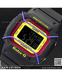 Casio Baby-G Pop Color Face Protector 200M Watch BGD-501-1B, BGD501