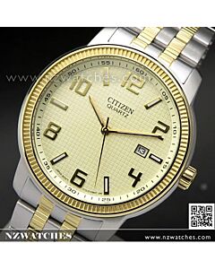 Citizen Quartz Two Tone Mens Watch BI0994-55P