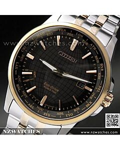 Citizen Eco-Drive Perpetual Calendar World Time Watch BX1006-85E