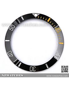 Ceramic Bezel Inserts Black White Yellow For Seiko Turtle 