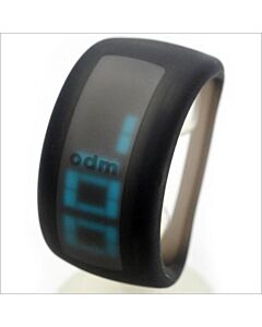 o.d.m. DD101A-1 PIXEL EL Black Silicone Bracelet