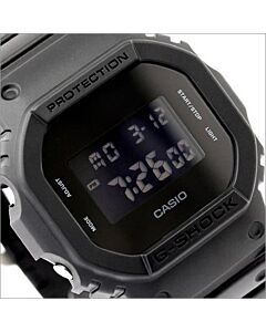 Casio G-Shock All Black Monotone Digital Watch DW-5600BB-1, DW5600BB