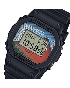 Casio G-Shock Hokusai Katsushika Red Fuji Limited Watch DW-5600KHG24-1