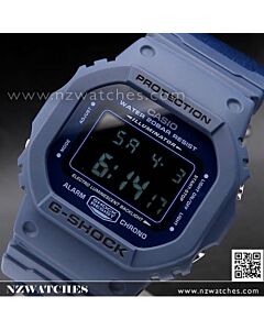 Casio G-Shock Camouflage Reversible Textile Nylon Band Watch DW-5600LU-2, DW5600LU