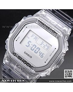 Casio G-Shock semi-transparent Metallic Mirror face Watch DW-5600SK-1, DW5600SK