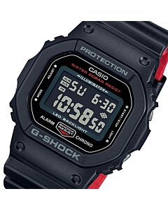 Casio G-Shock Black X Red Heritage Color Sport Watch DW-5600HR-1, DW5600HR
