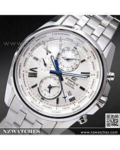 Casio Edifice World Time Sapphire Alarm Mens Watch EFB-301JD-7A, EFB301JD Made in Japan