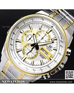 Casio Edifice Chronograph Black Gold Mens Watch EFR-549SG-7AV, EFR549SG