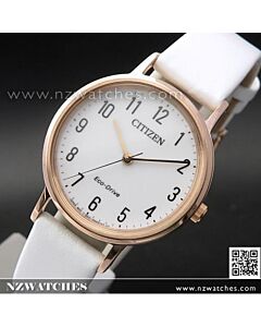 Citizen Eco-Drive Pink Gold Ladies Watch EM0579-14A