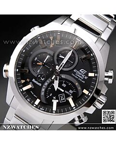 Casio Edifice Tough Solar Phone Finder Bluetooth Smart Watch EQB-500D-1A2, EQB500D