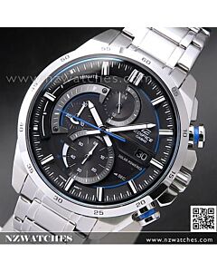 Casio Edifice Chronograph Solar 100M Sport Watch EQS-600DB-1A9, EQS600DB