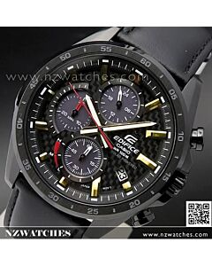 Casio Edifice Solar Chronograph Carbon Fiber Dial Watch EQS-900CL-1AV, EQS900CL