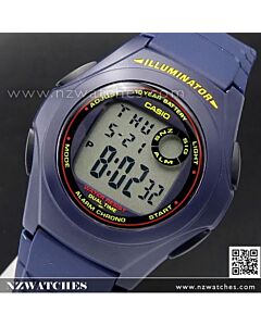 Casio Digital LCD Alarm Stopwatch Sports Watch F-200W-2A, F200W