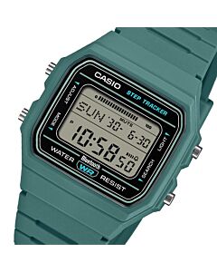 Casio Bluetooth Green Step Tracker Digital Watch F-B100W-3A