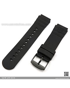 Luminox Original Replacement 22mm Rubber Strap Black Clasp For Leatherback Sea Turtle Giant