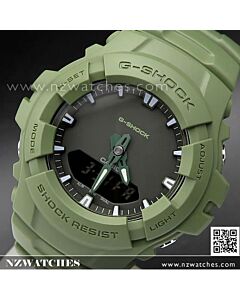 Casio G-Shock Modestly Clean Analog Digital 200M Sport Watch G-100CU-3A, G100CU