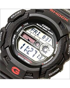 Casio G Shock GULFMAN Watch Black Rust Resist G9100 G-9100-1DR