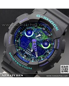 Casio G-Shock Analog Digital Retro Sports Watch GA-100BL-1A, GA100BL