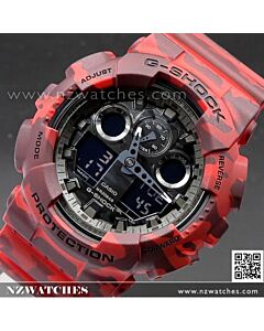 Casio G-Shock Camouflage World time Military Watch GA-100CM-4A, GA100CM