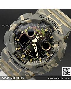 Casio G-Shock Camouflage World time Military Watch GA-100CM-5A, GA100CM
