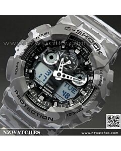 Casio G-Shock Camouflage World time Military Watch GA-100CM-8A, GA100CM