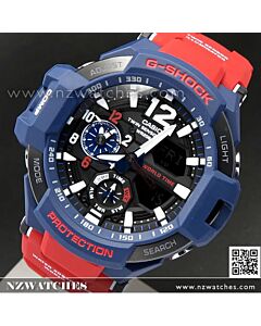 Casio G-Shock GRAVITYMASTER 200M Thermometer Compass Watch GA-1100-2A, GA1100