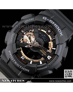 Casio G-Shock Rose gold 200M World Time Watch GA-110RG-7A, GA110RG