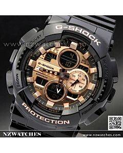 Casio G-Shock Analog Digital Rose Gold Watch GA-140GB-1A2, GA140GB