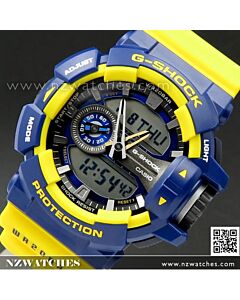 Casio G-Shock 200M Analog Digital Sport Watch GA-400-9B, GA400