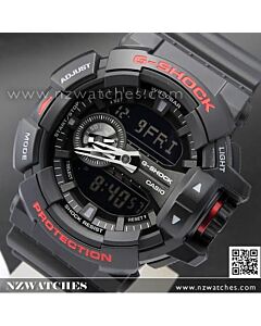 Casio G-Shock 200M Analog Digital Sport Watch GA-400-1B, GA400