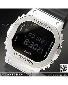 Casio G-Shock Stainless Steel Bezel Watch GM-5600-1, GM5600