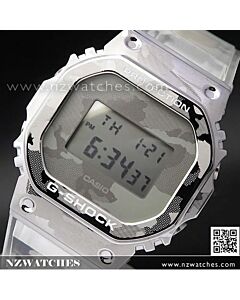 Casio G-Shock Semi-Transparent Camouflage Watch GM-5600SCM-1