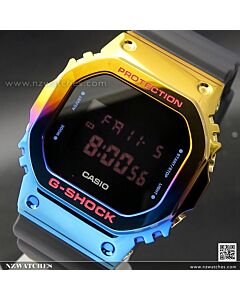 Casio G-Shock Metal Bezel Rainbow Ion Plating Watch GM-5600SN-1