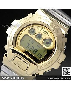 Casio G-Shock Metal Covered GOLD Clear Semi-Transparent Watch GM-6900SG-9, GM6900SG