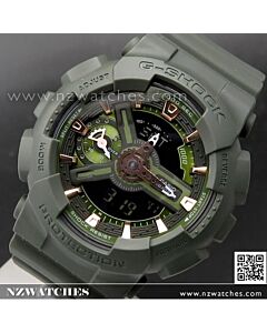 Casio G-Shock S Series Matte Green Sport Watch GMA-S110CM-3A, GMAS110CM
